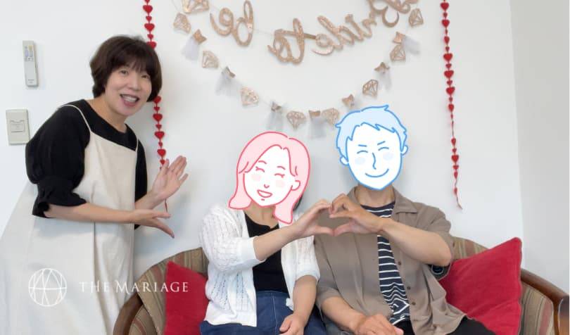 和歌山の結婚相談所婚活サロンテマリアージュの成婚退会者記念写真202507